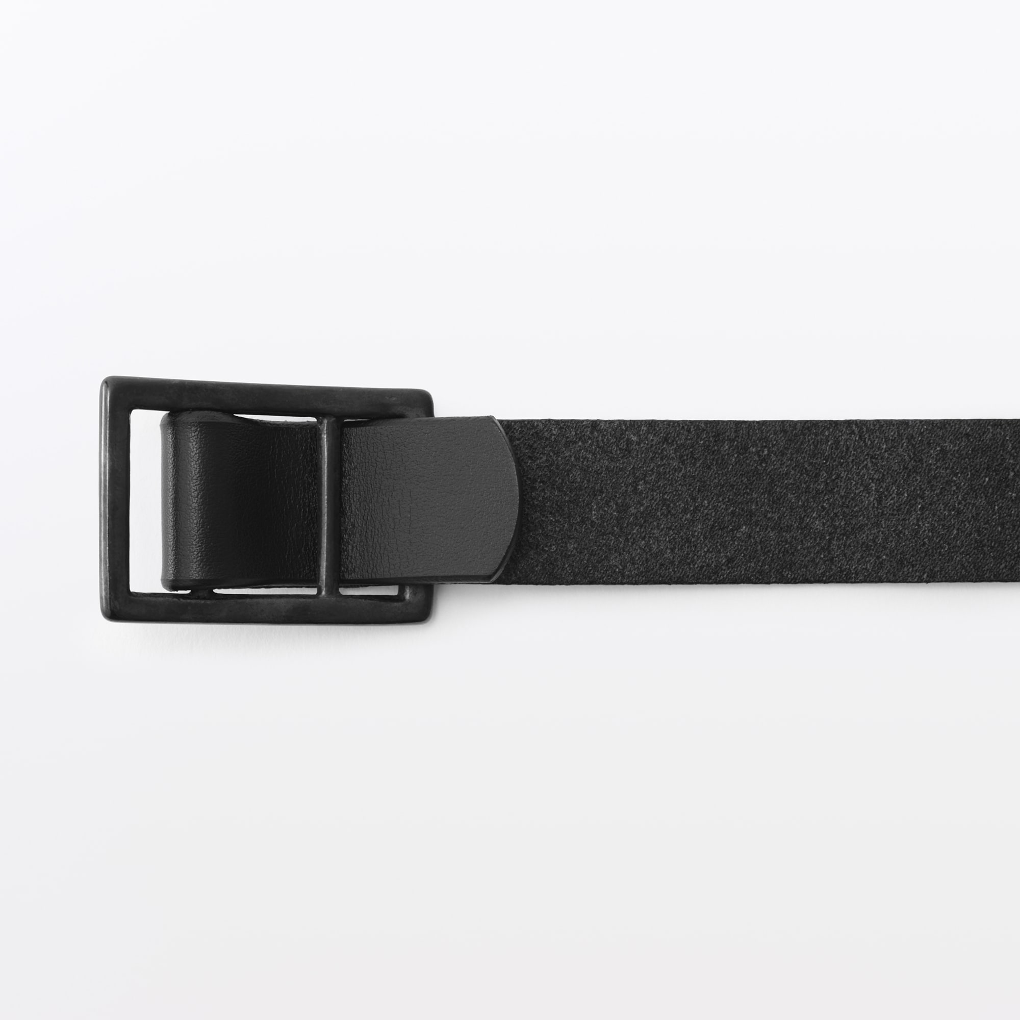 男女兼用　オリーブ油の副産物で鞣したレザー　無縫製ホールレスベルト