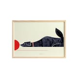 ［ＩＤＥＥ］アートポスター　山口一郎　犬　Ｍサイズ