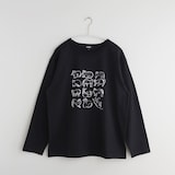［ＩＤＥＥ］ｃｏｒｉｃｃｉ　Ｔシャツ　長袖　Ｃａｔ　ブラック