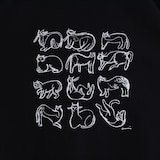 ［ＩＤＥＥ］ｃｏｒｉｃｃｉ　Ｔシャツ　長袖　Ｃａｔ　ブラック