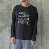 ［ＩＤＥＥ］ｃｏｒｉｃｃｉ　Ｔシャツ　長袖　Ｃａｔ　ブラック