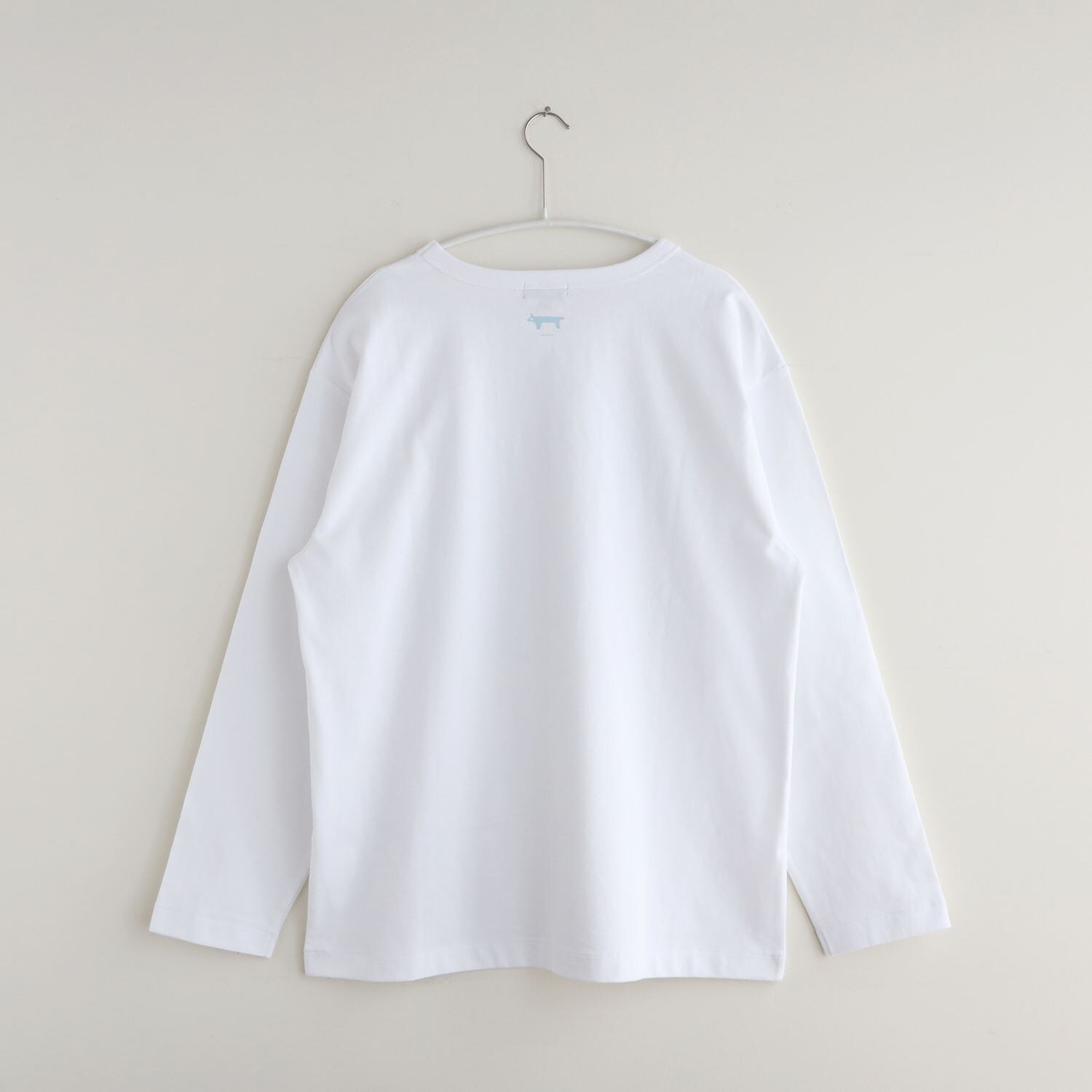 ［ＩＤＥＥ］ｃｏｒｉｃｃｉ　Ｔシャツ　長袖　Ｃａｔ　ホワイト