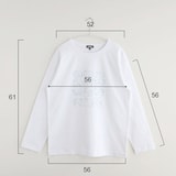 ［ＩＤＥＥ］ｃｏｒｉｃｃｉ　Ｔシャツ　長袖　Ｃａｔ　ホワイト