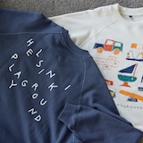［ＩＤＥＥ］Ｈｅｌｓｉｎｋｉ　Ｐｌａｙｇｒｏｕｎｄ　スウェット　Ｎａｖｙ　Ｌ