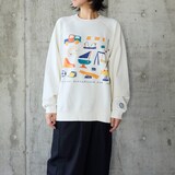 ［ＩＤＥＥ］Ｈｅｌｓｉｎｋｉ　Ｐｌａｙｇｒｏｕｎｄ　スウェット　Ｉｖｏｒｙ　Ｍ
