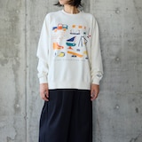 ［ＩＤＥＥ］Ｈｅｌｓｉｎｋｉ　Ｐｌａｙｇｒｏｕｎｄ　スウェット　Ｉｖｏｒｙ　Ｍ