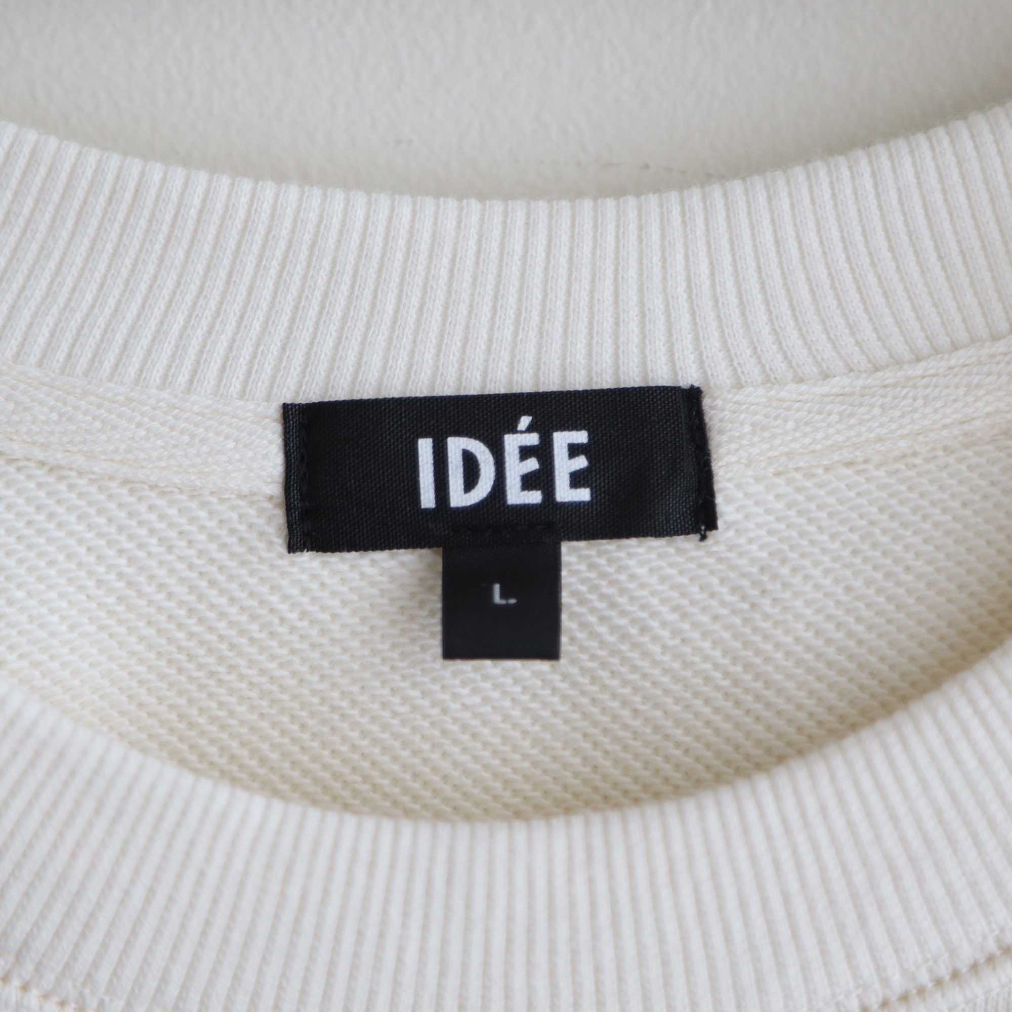 ［ＩＤＥＥ］Ｈｅｌｓｉｎｋｉ　Ｐｌａｙｇｒｏｕｎｄ　スウェット　Ｉｖｏｒｙ　Ｌ