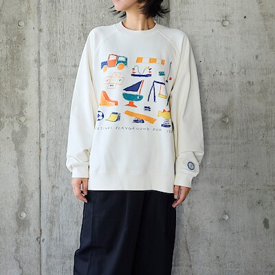 ［ＩＤＥＥ］Ｈｅｌｓｉｎｋｉ　Ｐｌａｙｇｒｏｕｎｄ　スウェット　Ｌ