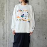 ［ＩＤＥＥ］Ｈｅｌｓｉｎｋｉ　Ｐｌａｙｇｒｏｕｎｄ　スウェット　Ｉｖｏｒｙ　Ｌ