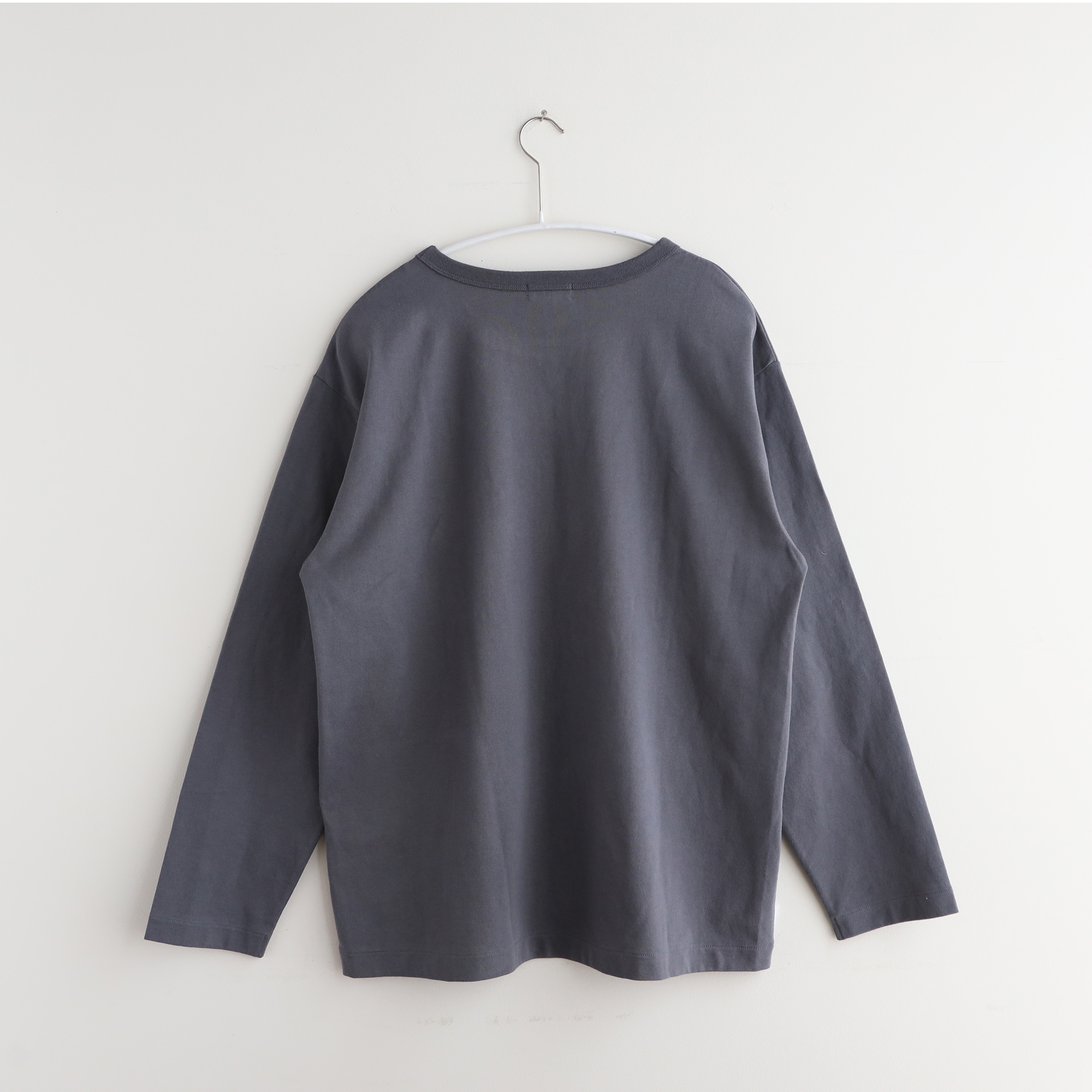 ［ＩＤＥＥ］ＩＤＥＥ　Ｃｏｍｐｏｓｉｔｉｏｎ　Ｔシャツ　長袖　ブルー