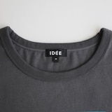 ［ＩＤＥＥ］ＩＤＥＥ　Ｃｏｍｐｏｓｉｔｉｏｎ　Ｔシャツ　長袖　ブルー