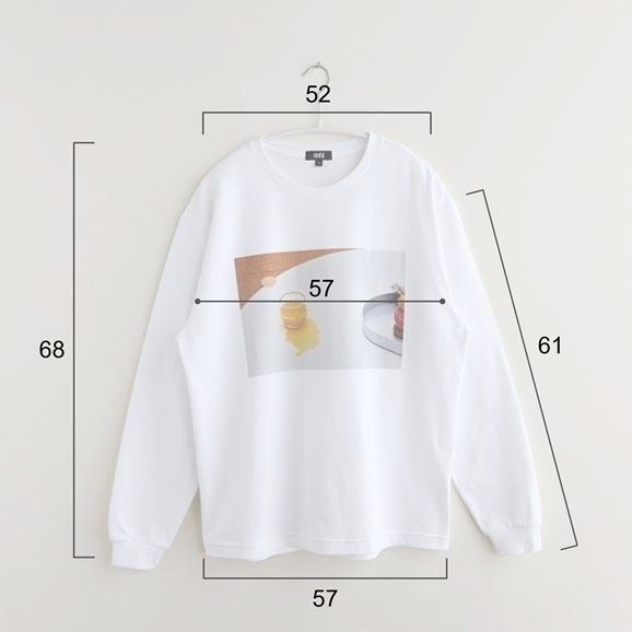 ［ＩＤＥＥ］Ｐｈｏｔｏｇｒａｐｈｙ　Ｔシャツ　長袖　Ｓｔｉｌｔ　Ｍサイズ