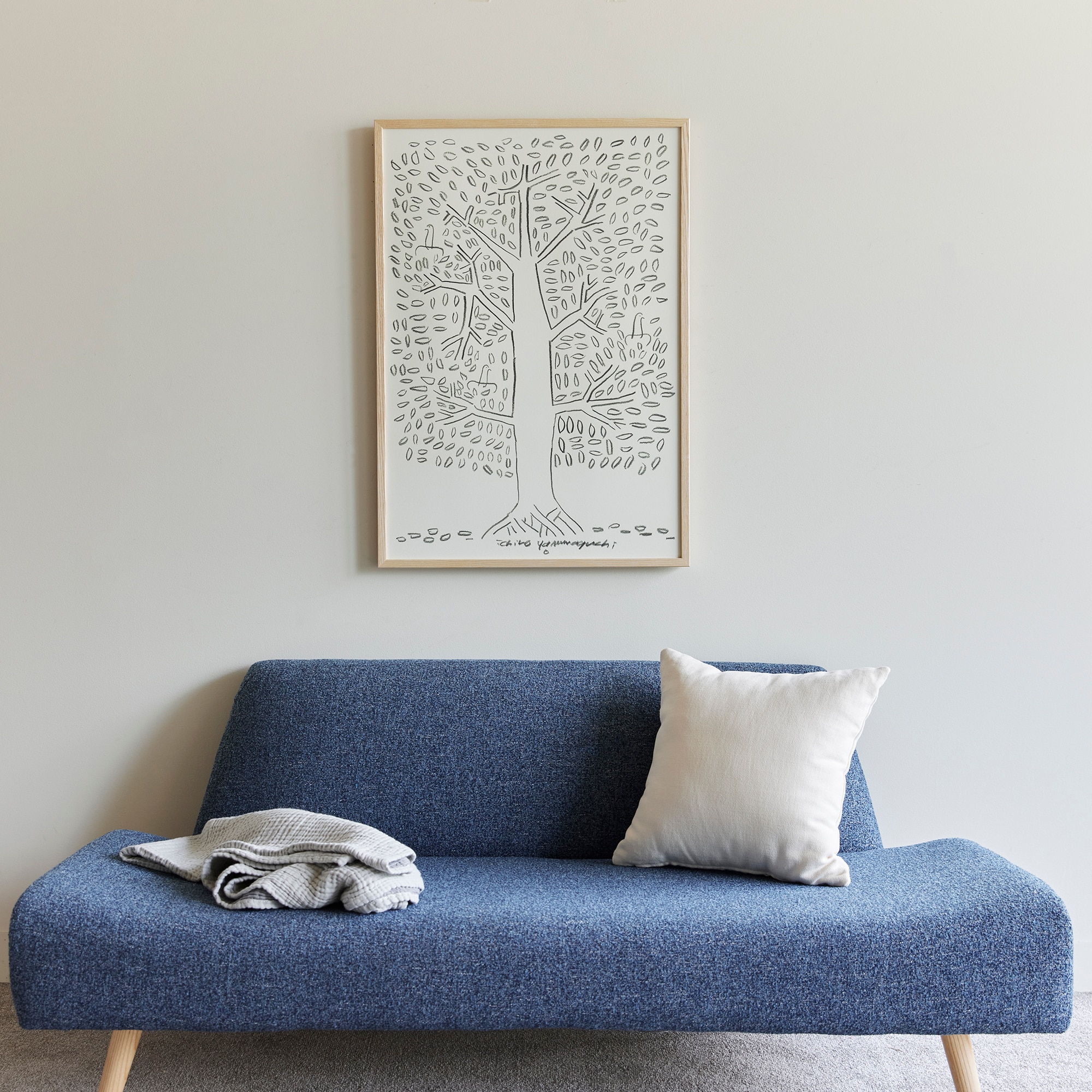 ［ＩＤＥＥ］アートポスター　山口一郎　ｂｉｇ　ｔｒｅｅ　Ｌサイズ