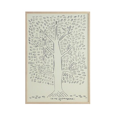 ［ＩＤＥＥ］アートポスター　山口一郎　ｂｉｇ　ｔｒｅｅ　Ｌサイズ