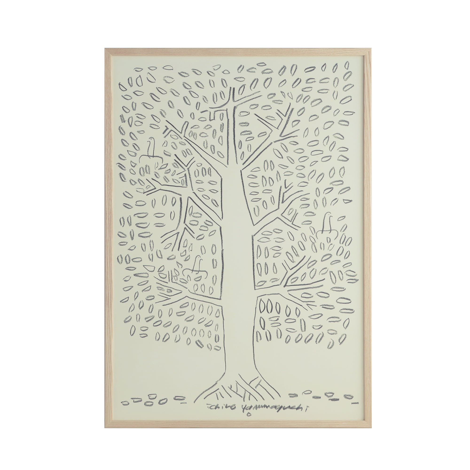 ［ＩＤＥＥ］アートポスター　山口一郎　ｂｉｇ　ｔｒｅｅ　Ｌサイズ