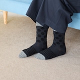 ［ＩＤＥＥ］Ｃｏｍｐｏｓｉｔｉｏｎ　Ｓｏｃｋｓ　グレー　Ｌ