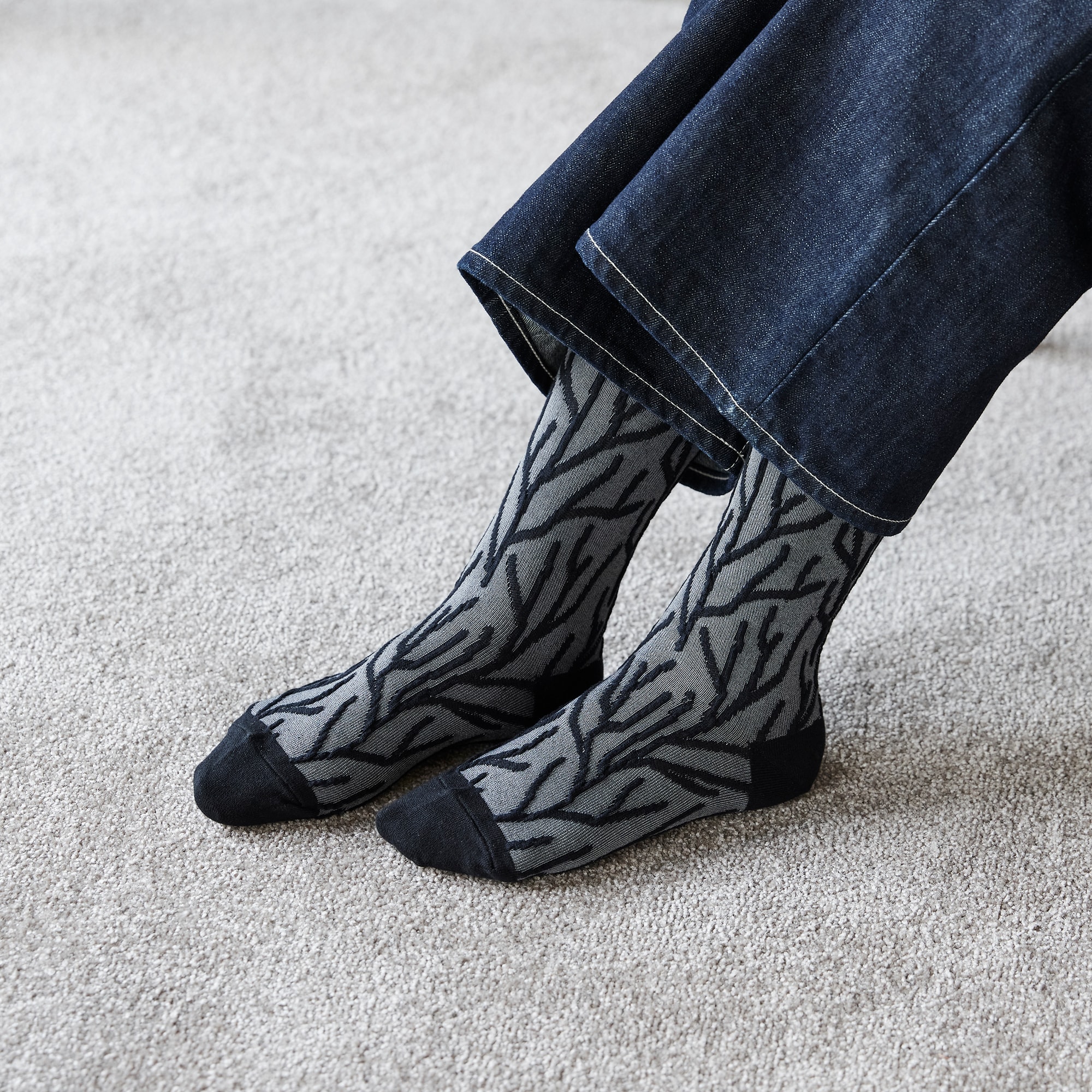 ［ＩＤＥＥ］Ｇｒａｉｎ　Ｓｏｃｋｓ　ブラック