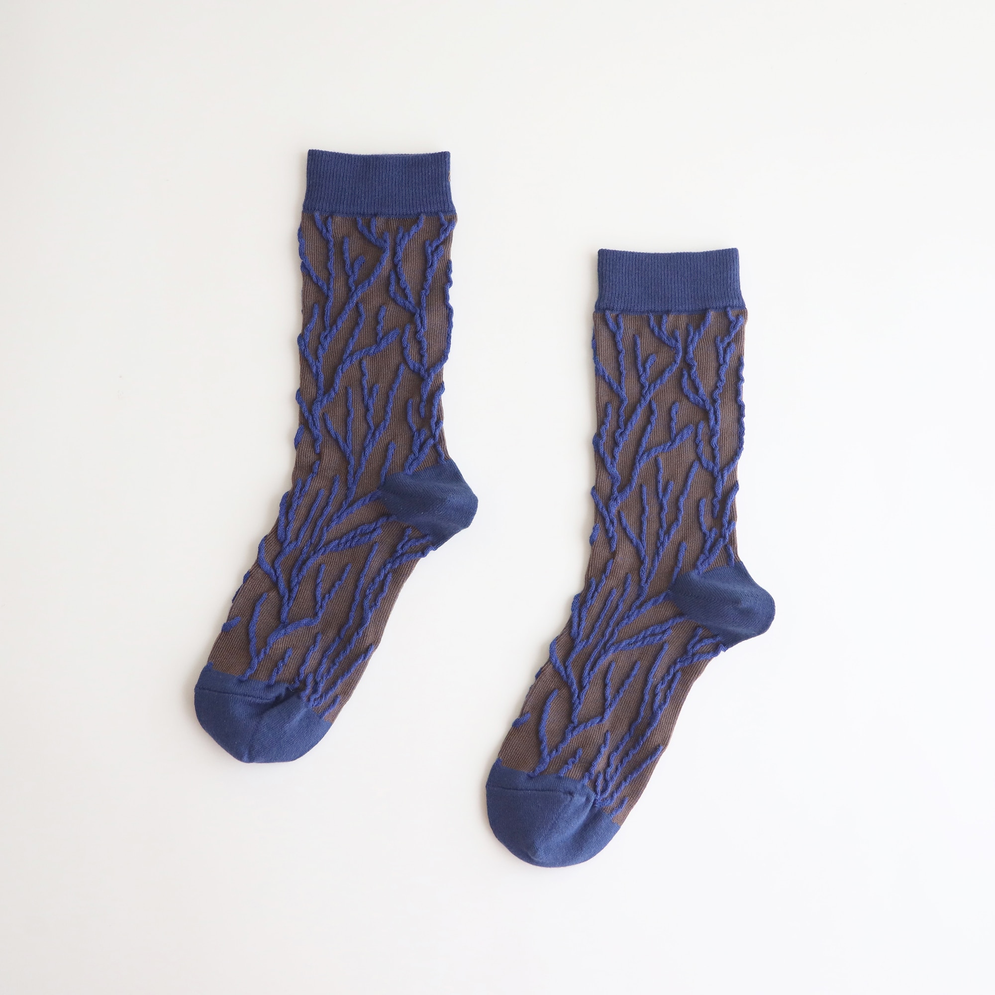 ［ＩＤＥＥ］Ｇｒａｉｎ　Ｓｏｃｋｓ　ネイビー