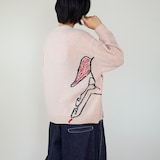 ［ＩＤＥＥ］Ｌｅｅ　Ｉｚｕｍｉｄａ　セーター　Ｈｏｒｓｅ　ベージュ
