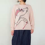 ［ＩＤＥＥ］Ｌｅｅ　Ｉｚｕｍｉｄａ　セーター　Ｈｏｒｓｅ　ベージュ