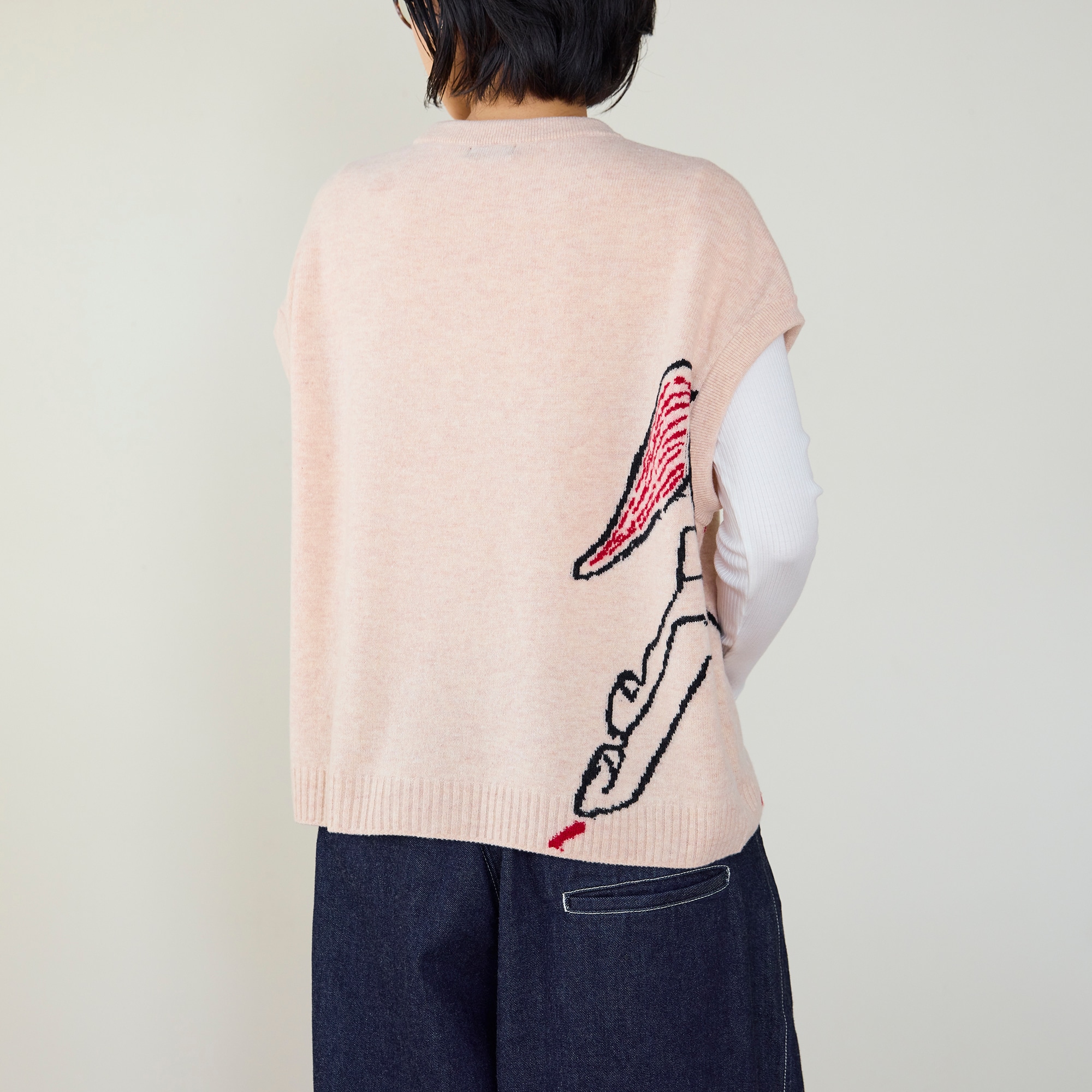 ［ＩＤＥＥ］Ｌｅｅ　Ｉｚｕｍｉｄａ　ベスト　Ｈｏｒｓｅ　ベージュ