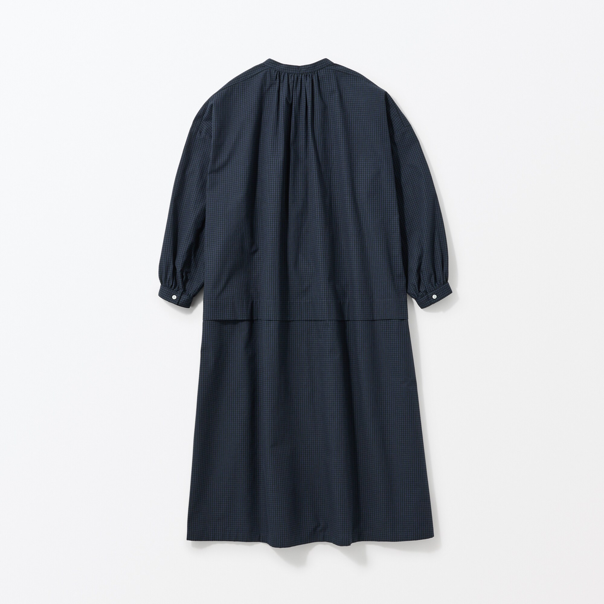 ［ＩＤＥＥ］Ｈ＆　ｂｙ　ＰＯＯＬ　チャーチワンピース　ネイビーチェック