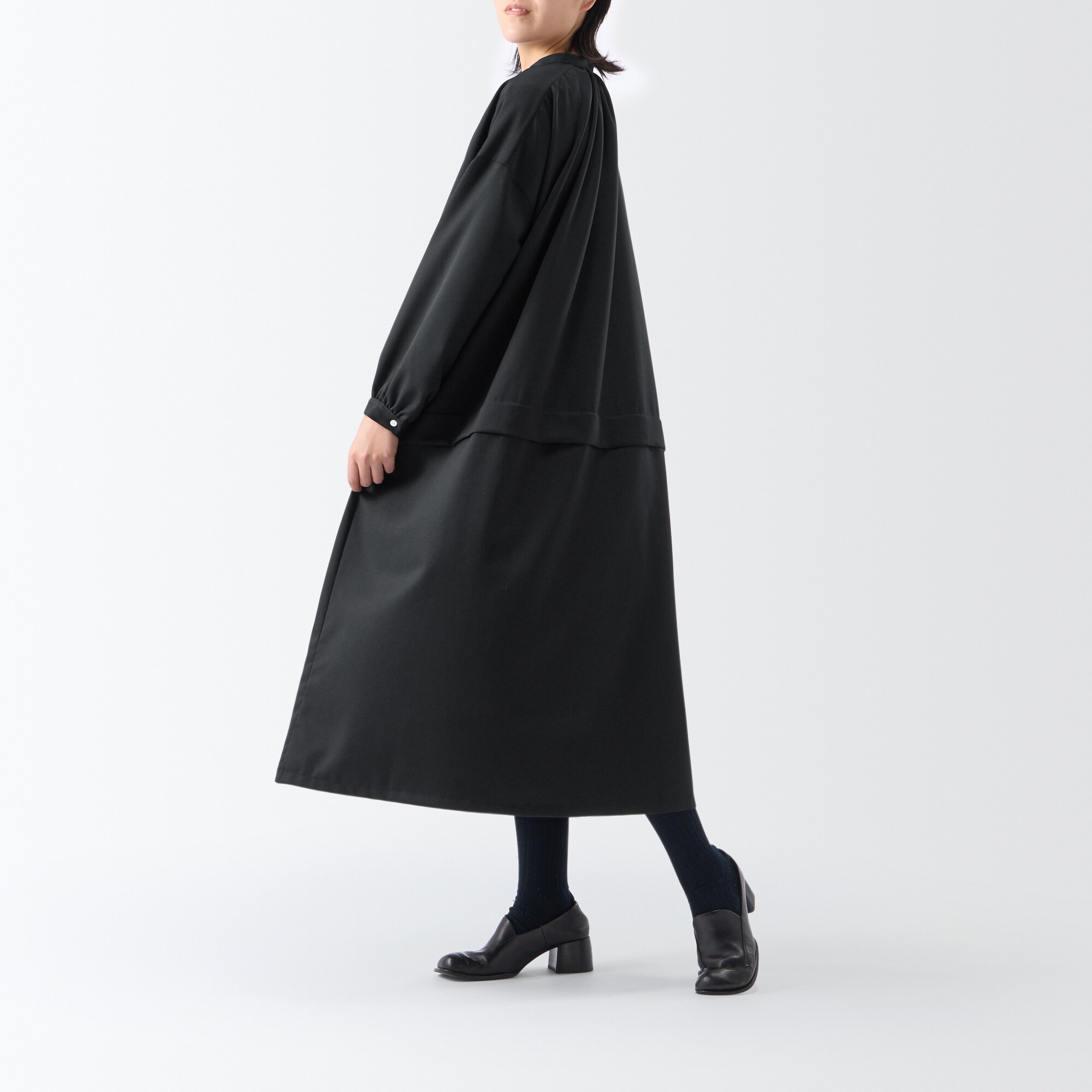 ［ＩＤＥＥ］Ｈ＆　ｂｙ　ＰＯＯＬ　チャーチワンピース　ネイビーチェック