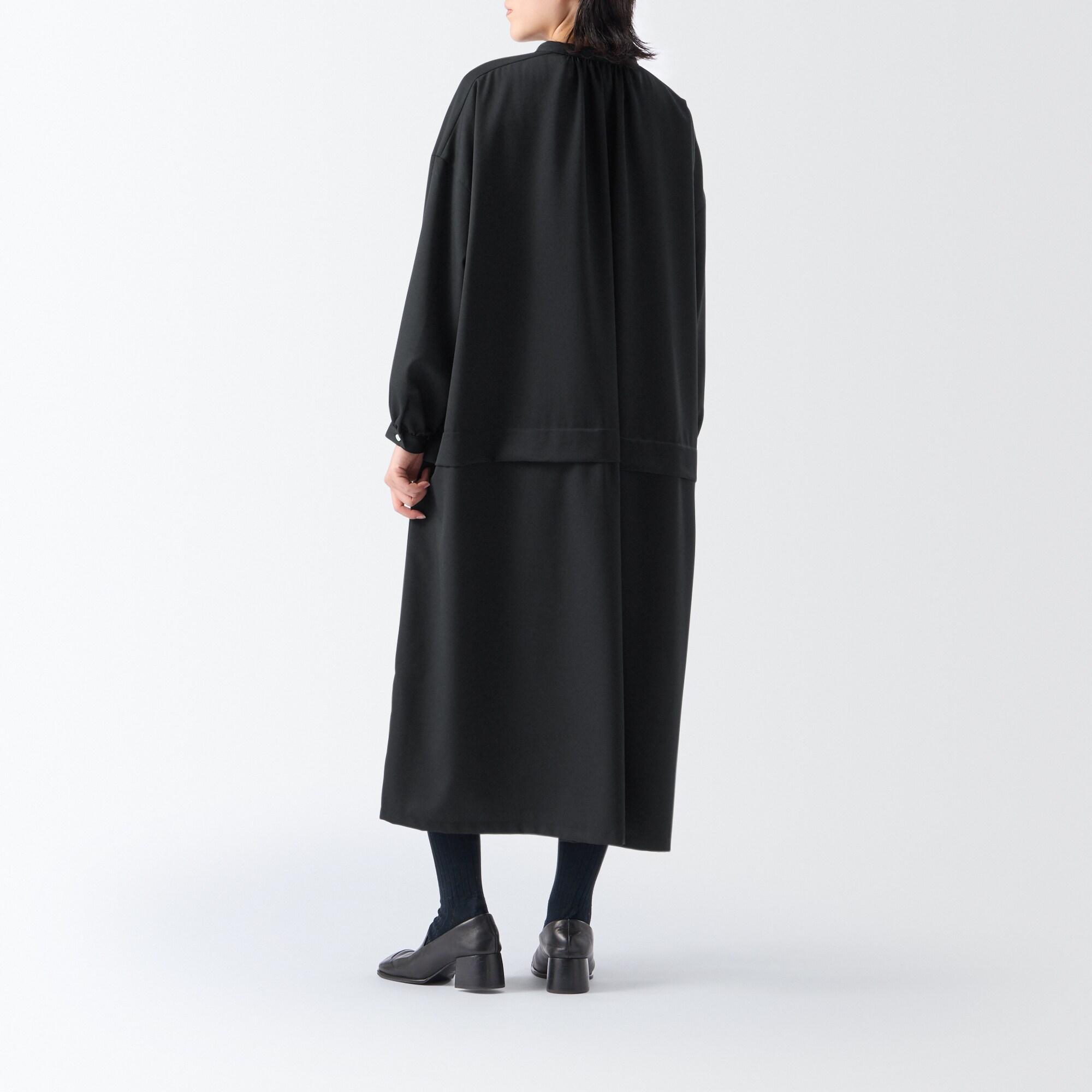［ＩＤＥＥ］Ｈ＆　ｂｙ　ＰＯＯＬ　チャーチワンピース　ブラック