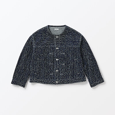 ［ＩＤＥＥ］Ｈ＆　ｂｙ　ＰＯＯＬ　ノーカラーデニムジャケット