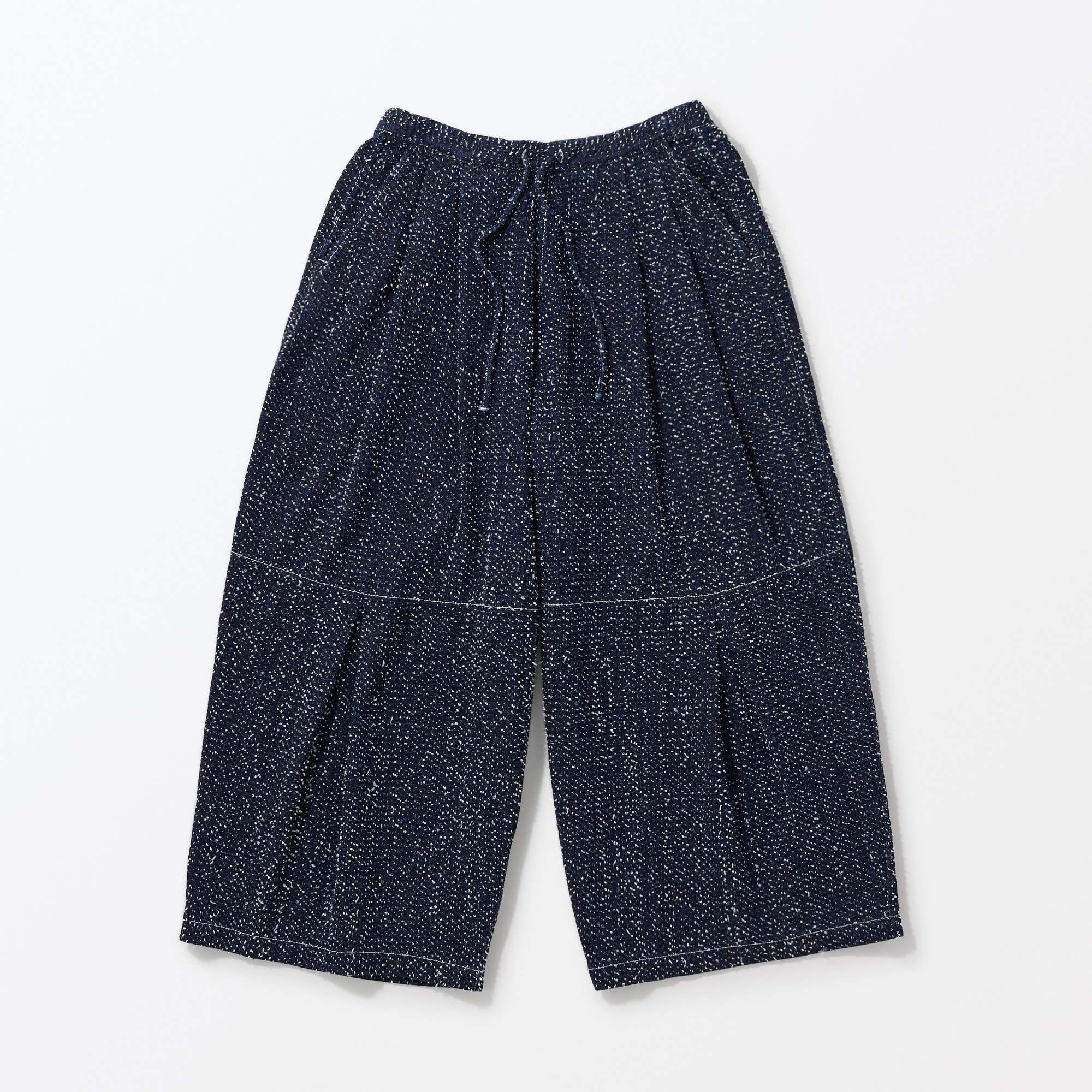 ［ＩＤＥＥ］Ｈ＆　ｂｙ　ＰＯＯＬ　デニムワイドパンツ　ニードルインディゴ