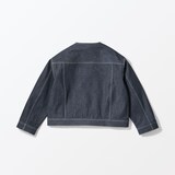 ［ＩＤＥＥ］Ｈ＆　ｂｙ　ＰＯＯＬ　ノーカラーデニムジャケット　インディゴアソート