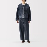 ［ＩＤＥＥ］Ｈ＆　ｂｙ　ＰＯＯＬ　ノーカラーデニムジャケット　インディゴアソート