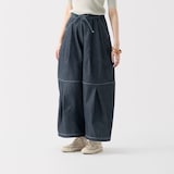 ［ＩＤＥＥ］Ｈ＆　ｂｙ　ＰＯＯＬ　デニムワイドパンツ　インディゴアソート