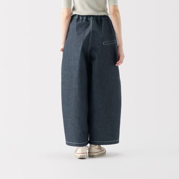 ［ＩＤＥＥ］Ｈ＆　ｂｙ　ＰＯＯＬ　デニムワイドパンツ　インディゴアソート