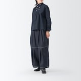 ［ＩＤＥＥ］Ｈ＆　ｂｙ　ＰＯＯＬ　デニムワイドパンツ　インディゴアソート