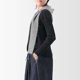 ［ＩＤＥＥ］Ｈ＆　ｂｙ　ＰＯＯＬ　モヘヤフードマフラー　ブラック