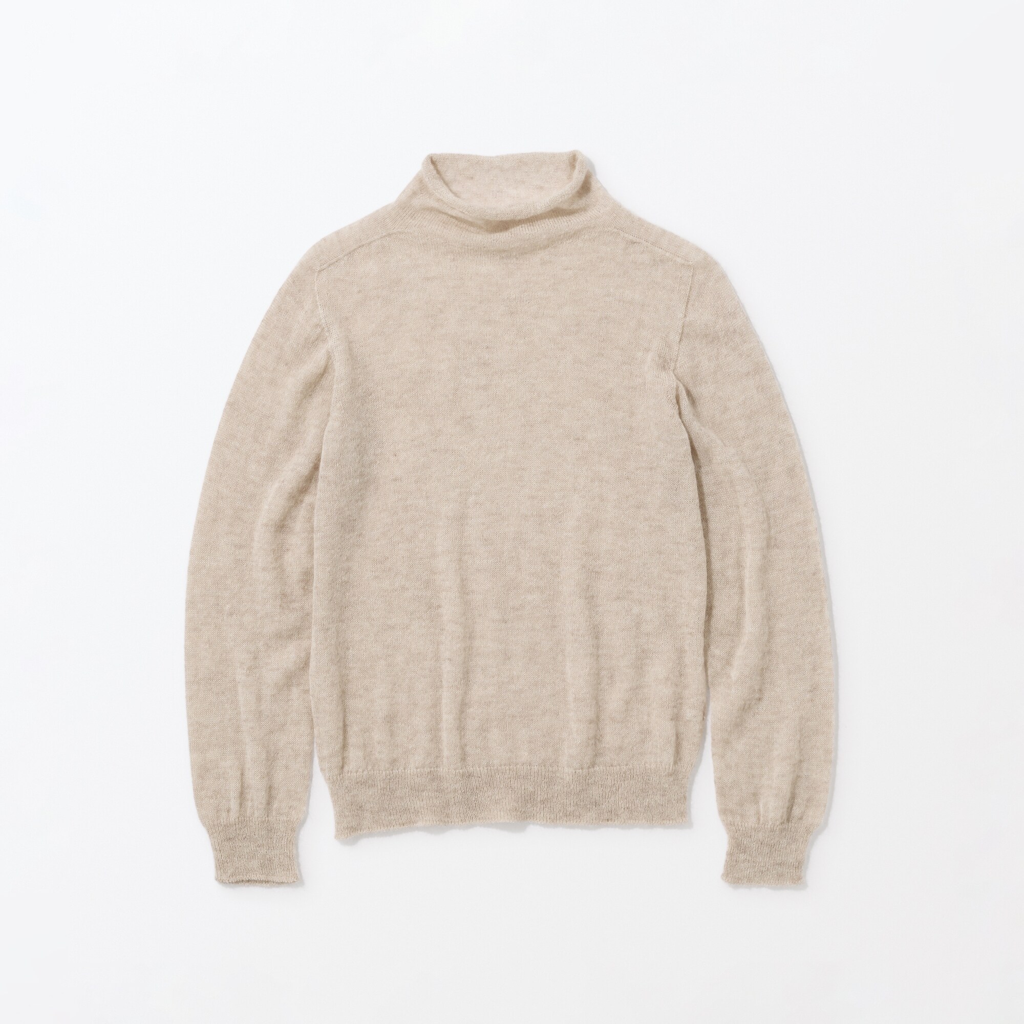 ［ＩＤＥＥ］Ｈ＆　ｂｙ　ＰＯＯＬ　モヘヤプルオーバー　ベージュ