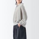 ［ＩＤＥＥ］Ｈ＆　ｂｙ　ＰＯＯＬ　ポロセーター　グレー