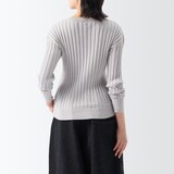 ［ＩＤＥＥ］Ｈ＆　ｂｙ　ＰＯＯＬ　コットンリブロングスリーブ　シルバーグレー