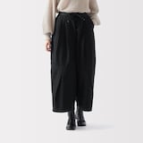 ［ＩＤＥＥ］Ｈ＆　ｂｙ　ＰＯＯＬ　ワイドパンツ　ネイビーコーデュロイ