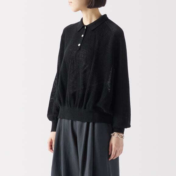 ［ＩＤＥＥ］Ｈ＆　ｂｙ　ＰＯＯＬ　ポロセーター　ブラック