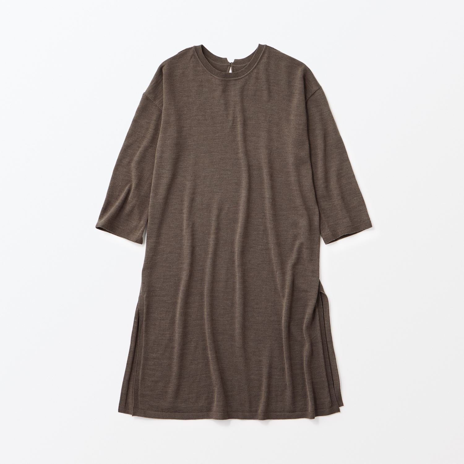 ［ＩＤＥＥ］Ｈ＆　ｂｙ　ＰＯＯＬ　ニットドレス　ブラウン