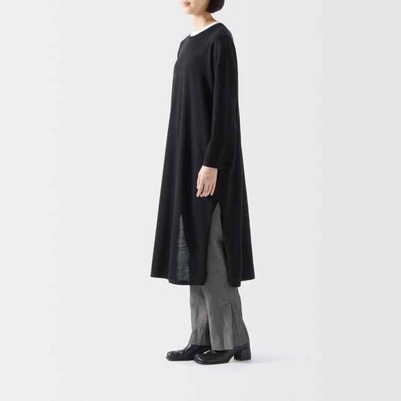［ＩＤＥＥ］Ｈ＆　ｂｙ　ＰＯＯＬ　ニットドレス　ブラック
