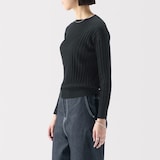 ［ＩＤＥＥ］Ｈ＆　ｂｙ　ＰＯＯＬ　コットンリブロングスリーブ　アイボリー