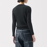 ［ＩＤＥＥ］Ｈ＆　ｂｙ　ＰＯＯＬ　コットンリブロングスリーブ　アイボリー