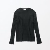 ［ＩＤＥＥ］Ｈ＆　ｂｙ　ＰＯＯＬ　コットンリブロングスリーブ　ブラック