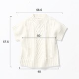［ＩＤＥＥ］Ｈ＆　ｂｙ　ＰＯＯＬ　ケーブルベスト　ブラック