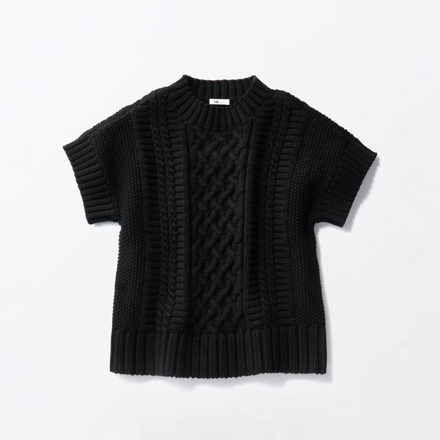 ［ＩＤＥＥ］Ｈ＆　ｂｙ　ＰＯＯＬ　ケーブルベスト　ブラック