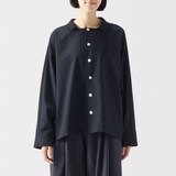 ［ＩＤＥＥ］Ｈ＆　ｂｙ　ＰＯＯＬ　ワイドシャツ長袖　ブラック