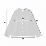 ［ＩＤＥＥ］Ｈ＆　ｂｙ　ＰＯＯＬ　ワイドシャツ長袖　ブラック